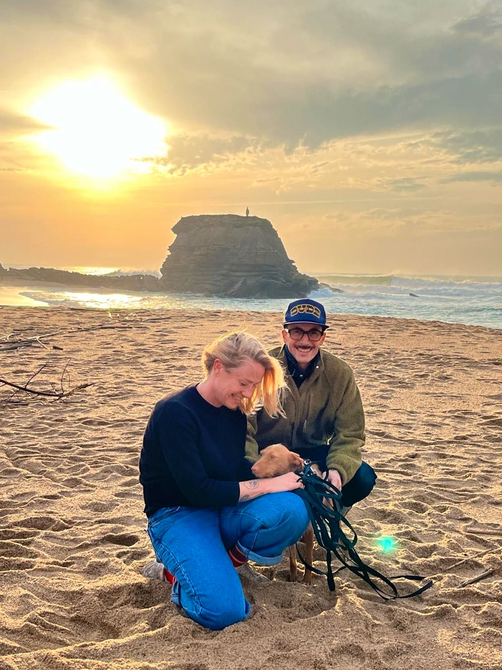 Michelle und Renato de Oliveira mit ihren zwei Kindern nach Santa Cruz, Portugal ausgewandert.