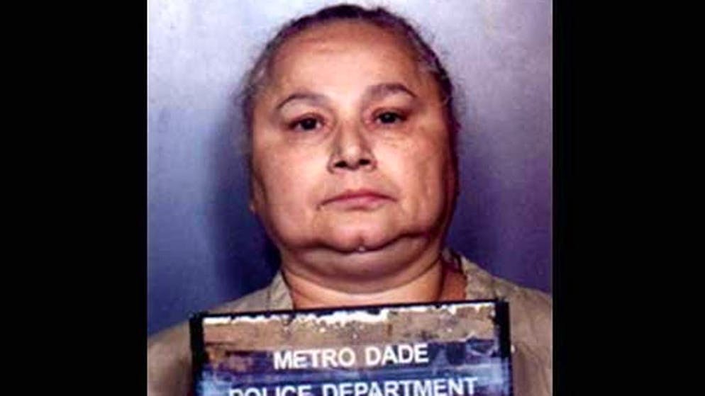 Griselda Blanco wird 1985 in Kalifornien verhaftet: Kokain, Crack und Medikamente dürften zu ihrem körperlichen Verfall und auch zu ihrer diagnostizierten Schizophrenie beigetragen haben.