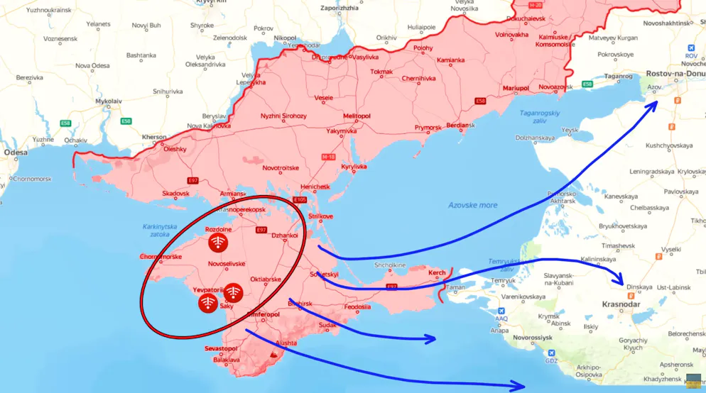 Zerstörte Radar- und Kommunikationsanlagen auf der Krim machen Weg frei, damit ukrainische Drohnen und Raketen weiter östlich im russischen Kernland zuschlagen können.