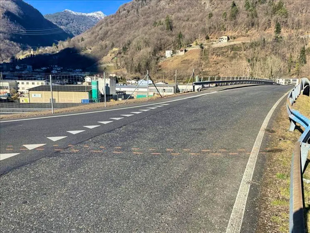Il luogo dell'incidente.