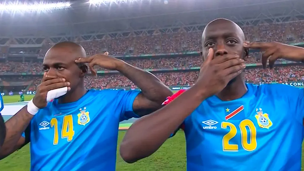Il grido d'allarme. Protesta di forte impatto da parte della Nazionale di calcio del Congo