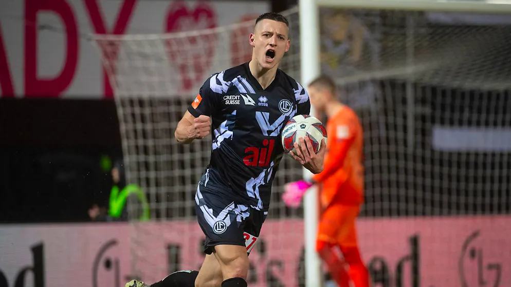 Zan Celar schoss den letzten Treffer der torreichen Begegnung