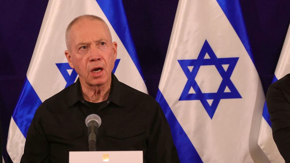 Il ministro della difesa israeliano Yoav Gallant.