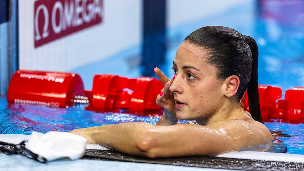 Lisa Mamié musste zittern.