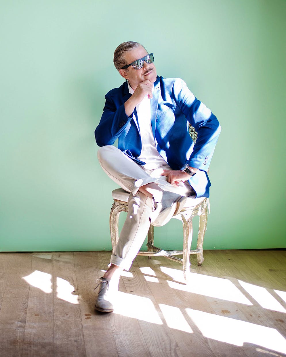 «Das Spiel mit den Tönen ist bis heute allgegenwärtig in meinem Leben. Ich nehme täglich Geräusche mit meinem iPhone auf und verarbeite sie auf unserer bandeigenen App Yellofier»: Boris Blank.