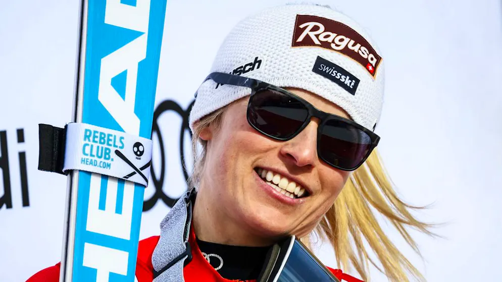 Lara Gut-Behrami. «Cette course a été un véritable challenge pour moi»