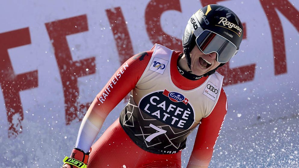 Pas de 5e succès consécutif pour Lara Gut-Behrami - Gallery. Lara Gut Behrami n'a pas enchaîné un 5e succès de rang