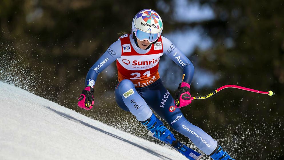 Pas de 5e succès consécutif pour Lara Gut-Behrami - Gallery. Marta Bassino a cueilli son 1er succès en descente samedi à Crans-Montana