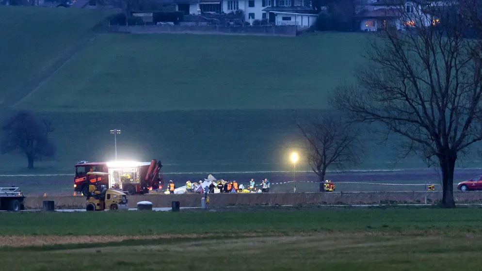 Flugzeugabsturz in Grenchen SO . Kantonspolizei bestätigt Tod des Piloten