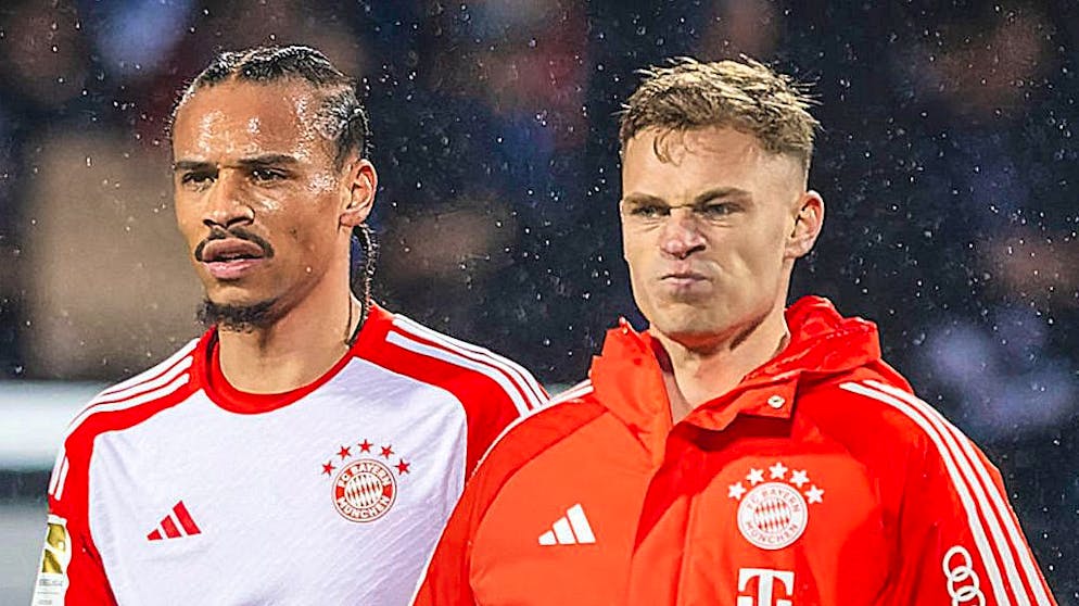 Joshua Kimmich (rechts) ist nach der Niederlage in Bochum so richtig sauer.