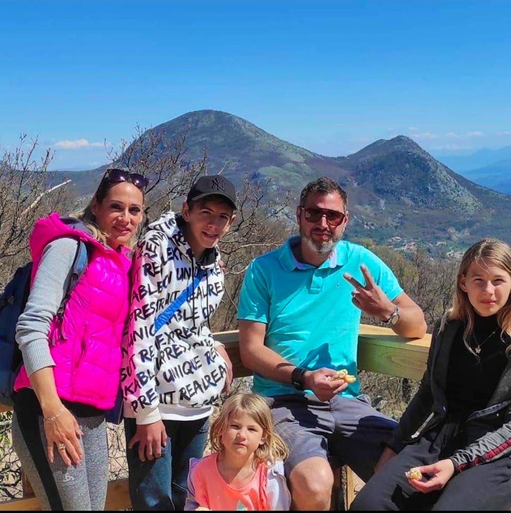 Familie Mäder fühlt sich in Montenegro wohl.