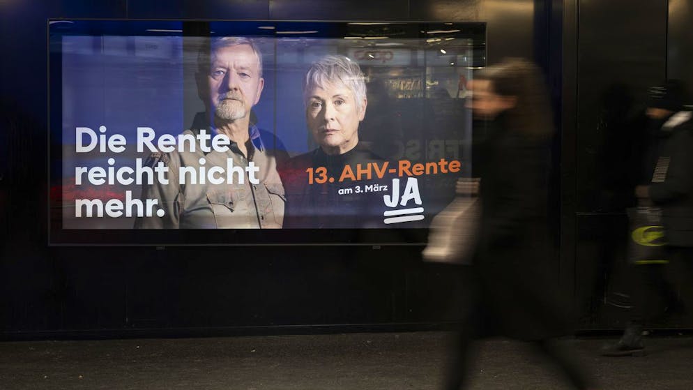 Umfragen. Initiative für 13. AHV-Rente weiterhin auf Ja-Kurs – verliert aber an Zustimmung