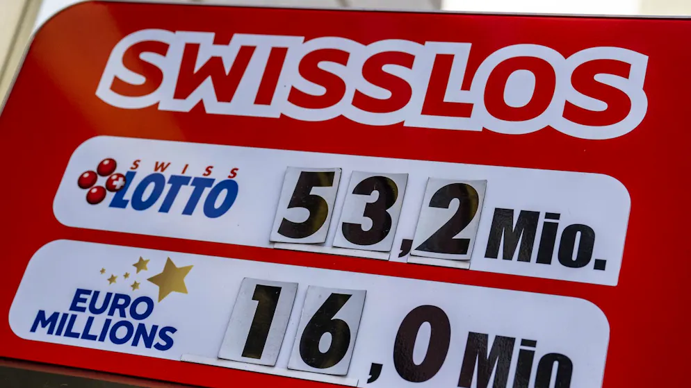 Grosse Unterschiede zwischen Kantonen. So viel Geld würde dir vom 53-Millionen-Lottojackpot bleiben