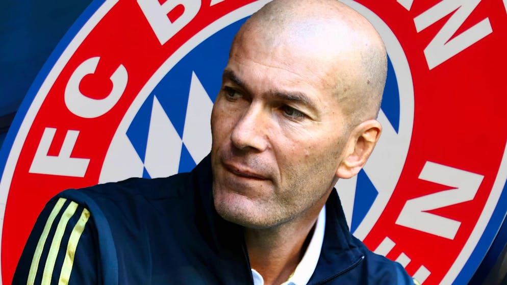 Zinédine Zidane soll bei den Bayern-Bossen ziemlich weit oben auf dem Zettel stehen.
