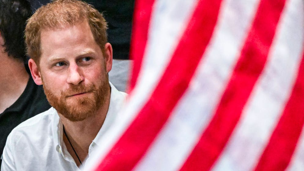 Prinz Harry lebt mit seiner Frau Meghan Markle und den beiden Kindern in den USA.Donald Trump drohte ihm aber schon mit der Ausschaffung.