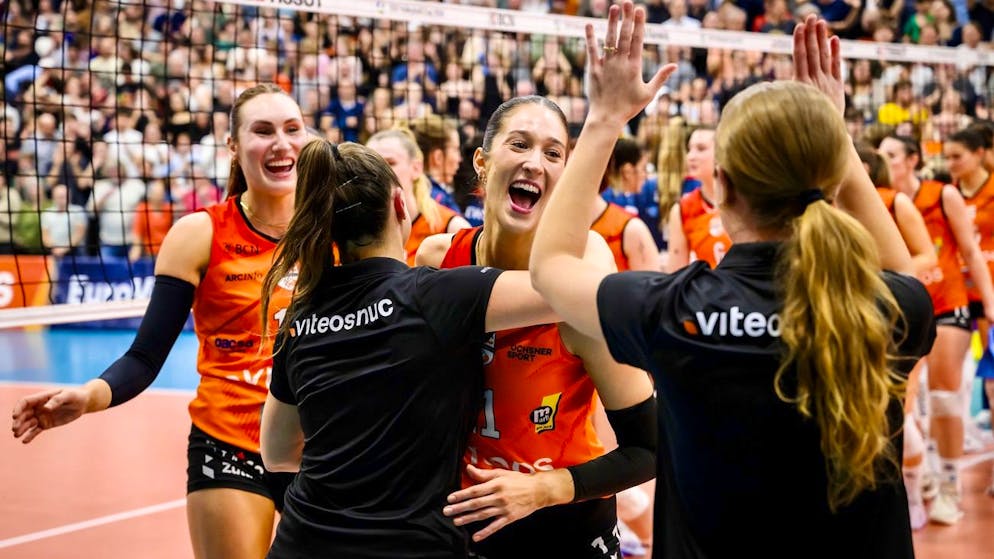 Le NUC s’est hissé en finale de la CEV Cup mardi soir.