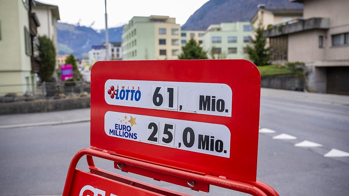 Schweizer Lotto Jackpot w chst auf 65 Millionen Franken an blue