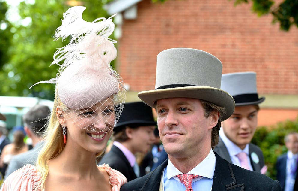 Thomas Kingston a épousé Lady Gabriella, fille du cousin d’Elizabeth II, en 2019 au château de Windsor.