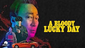 A Bloody Lucky Day Artwork quer mit Paramount+ Logo