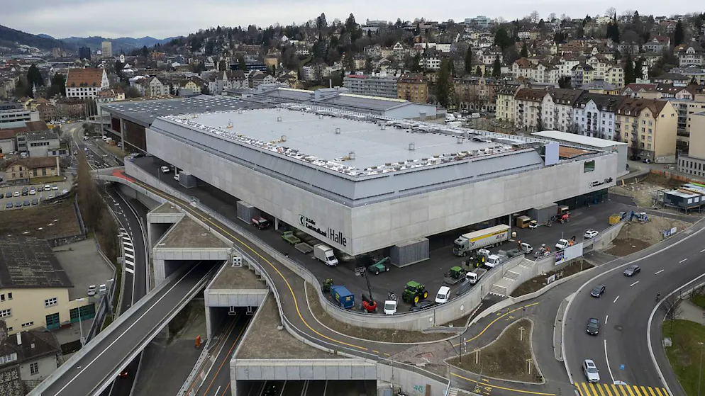 Die neue Halle der Olma Messen soll das Event- und Messegeschäft ankurbeln. Sie wird am kommenden Wochenende eröffnet.