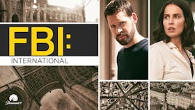FBI: International Artwork quer mit Paramount+ Logo
