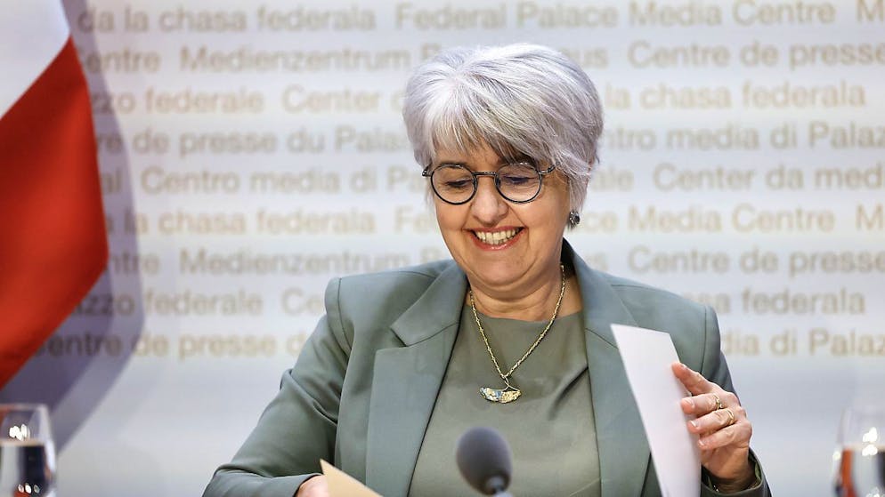 La nouvelle ministre de la culture Elisabeth Baume-Schneider demande près d'un milliard de francs pour la culture (archives).