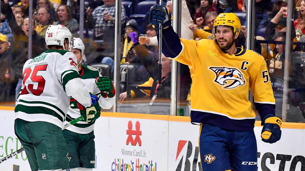 NHL. Roman Josi et Kevin Fiala brillent de mille feux
