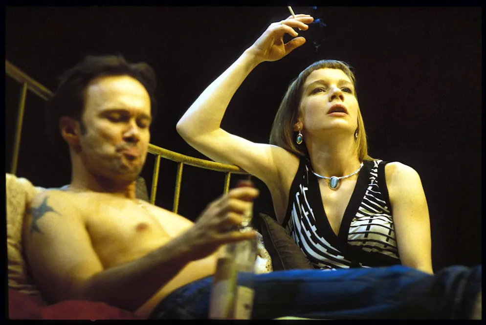 Zwei Oscar-Chancen für Sandra Hüller. Sandra Hüller in Tennessee Williams’ «Die Katze auf dem heissen Blechdach» am Theater Basel  während der Spielsaison 2005/2006.
