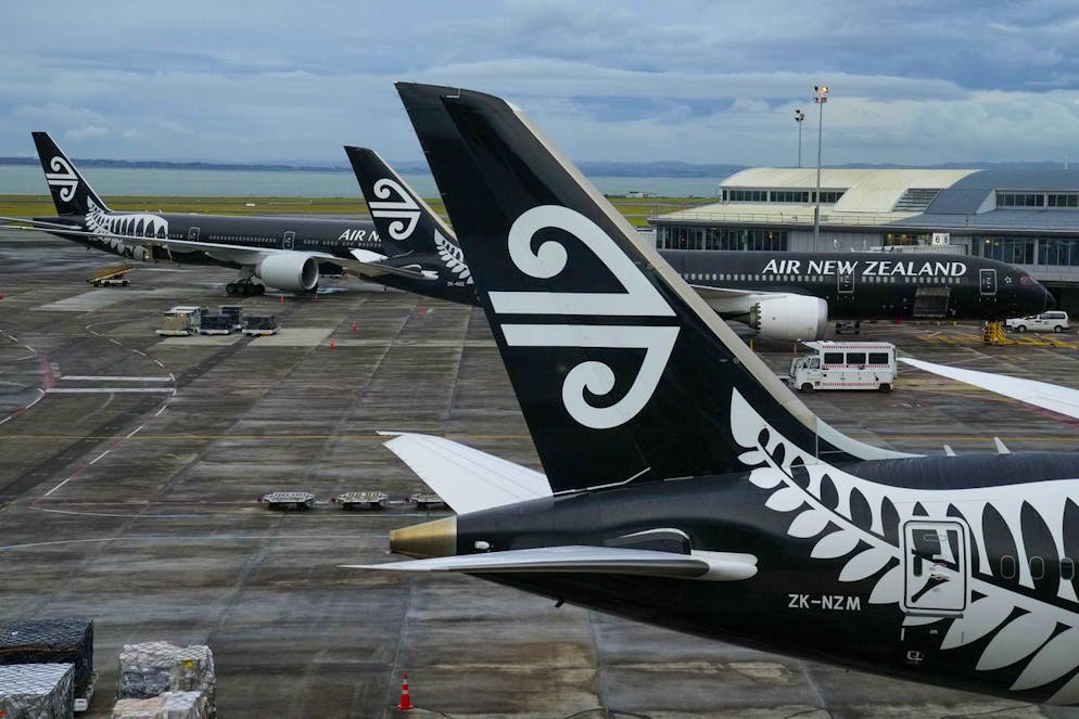 Air New Zealand has since apologized.  (archive image)