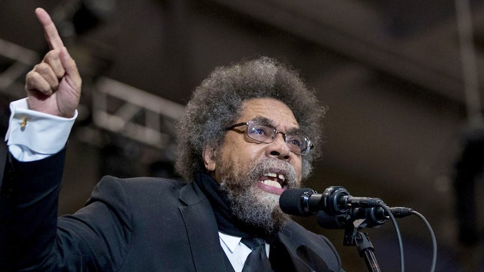 La linea di Joe Biden non è abbastanza di sinistra per il candidato presidenziale indipendente Cornel West (foto d'archivio).