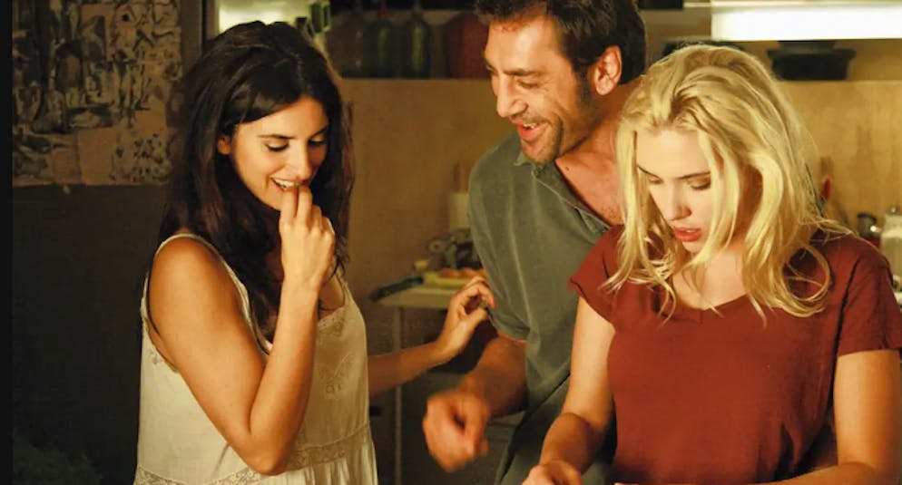 Offene Beziehungsmodelle sind auch in Filmen immer wieder ein Thema: Penélope Cruz, Javier Bardem und Scarlett Johansson in «Vicky Cristina Barcelona».
