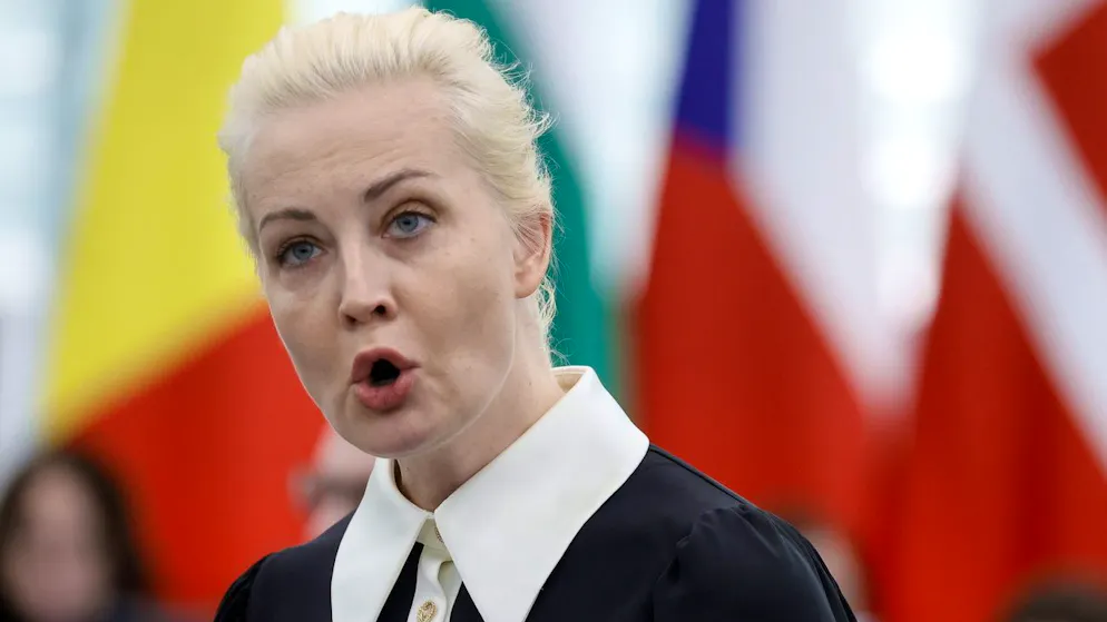 La veuve de Navaly appelle les Russes à gâcher leur bulletin de vote (archives).