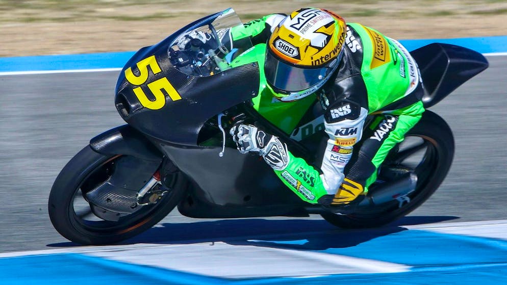 Noah Dettwiler entamera son apprentissage en Moto3 cette saison.