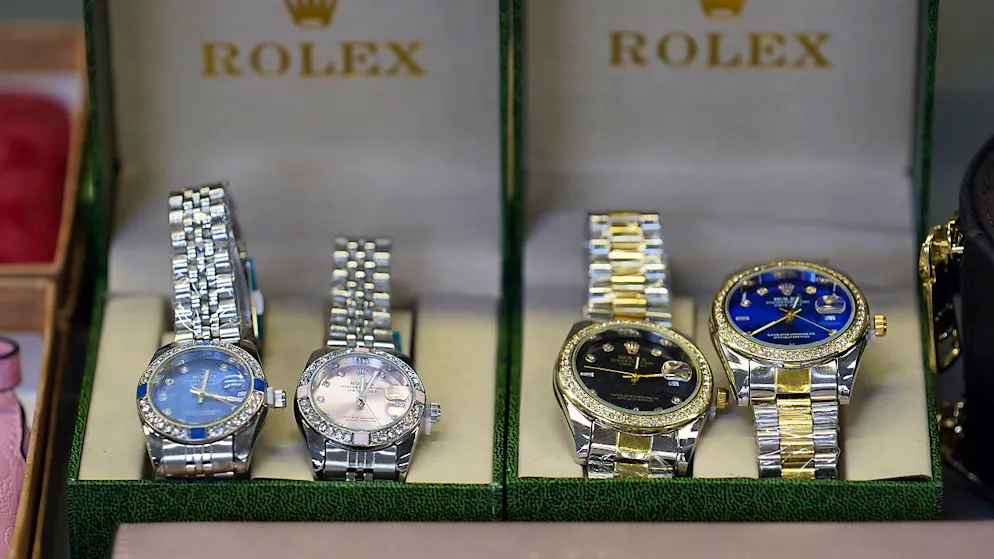 La valeur des montres totalise près de 12 millions (archives).