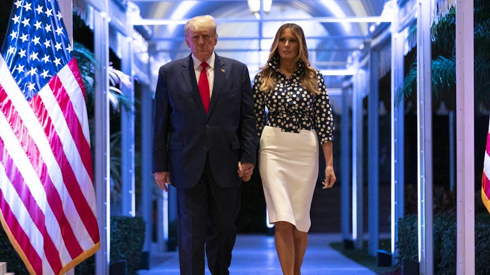 Ex-First-Lady wieder nicht an seiner Seite. Donald Trump muss ohne Melania feiern