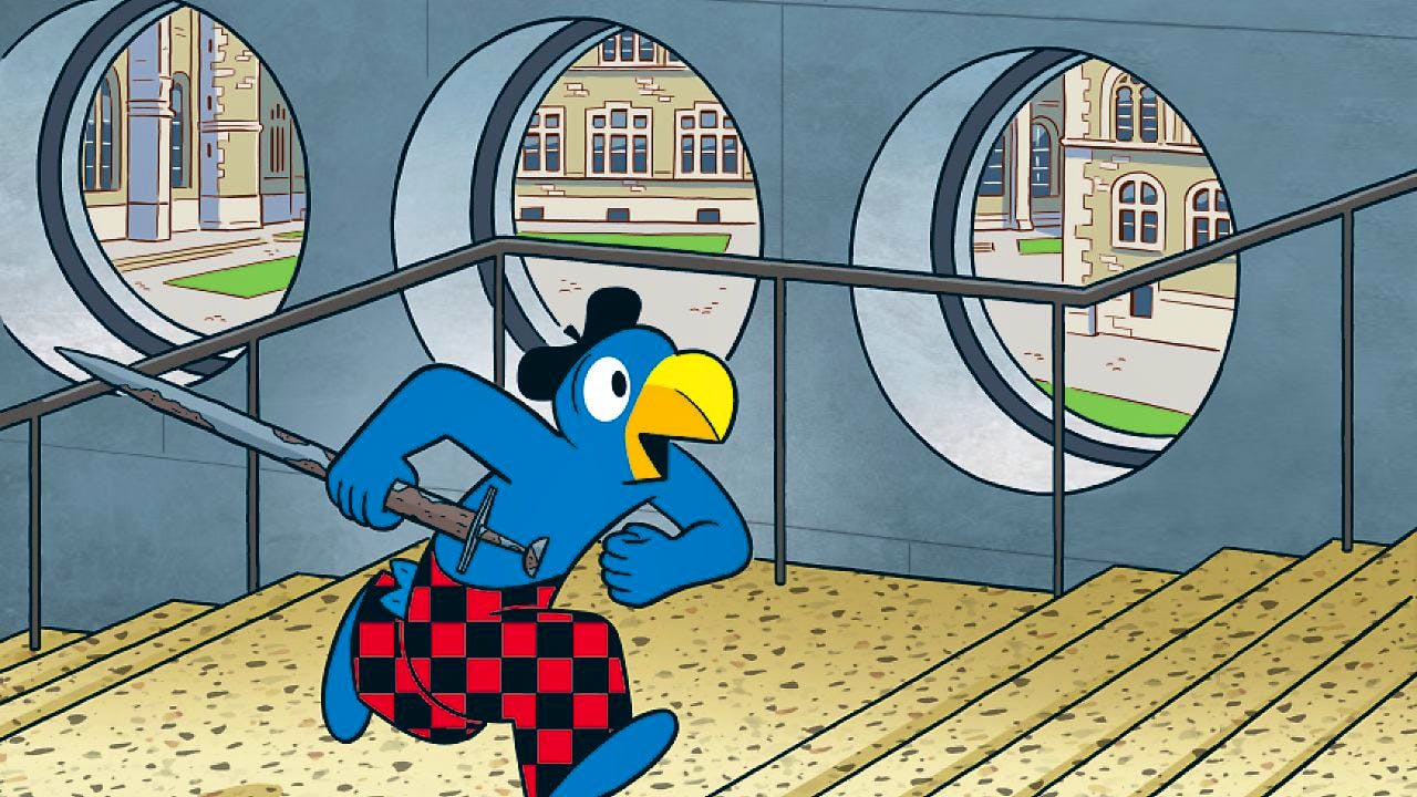 Kinderbuch. Globi besucht im 98. Band das Landesmuseum in Zürich