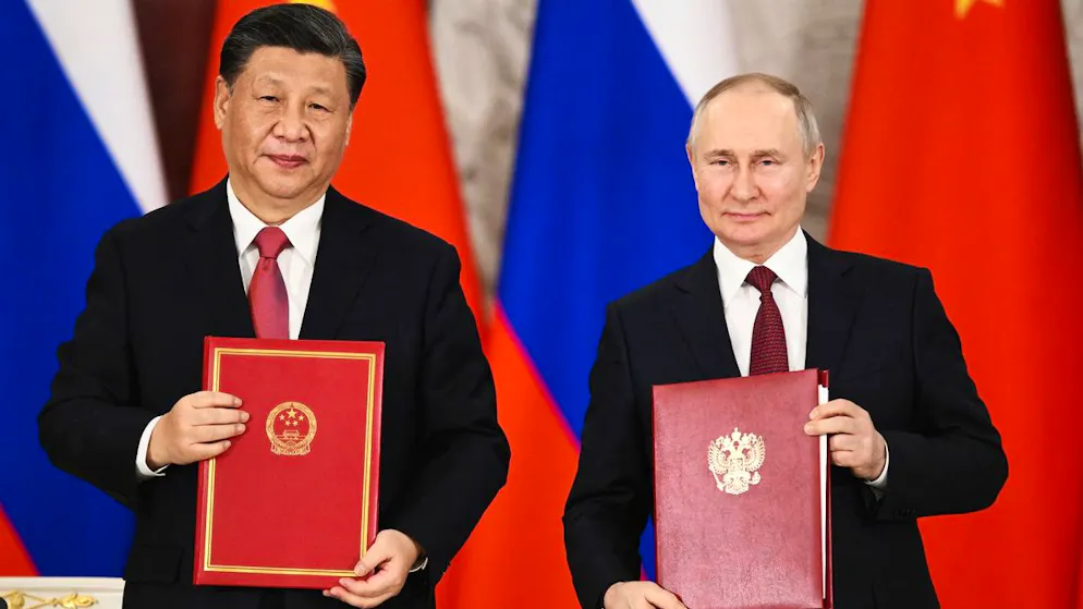 Les présidents chinois Xi Jinping et russe Vladimir Poutine ont renforcé les liens entre la Chine et la Russie ces dernières années (archives).