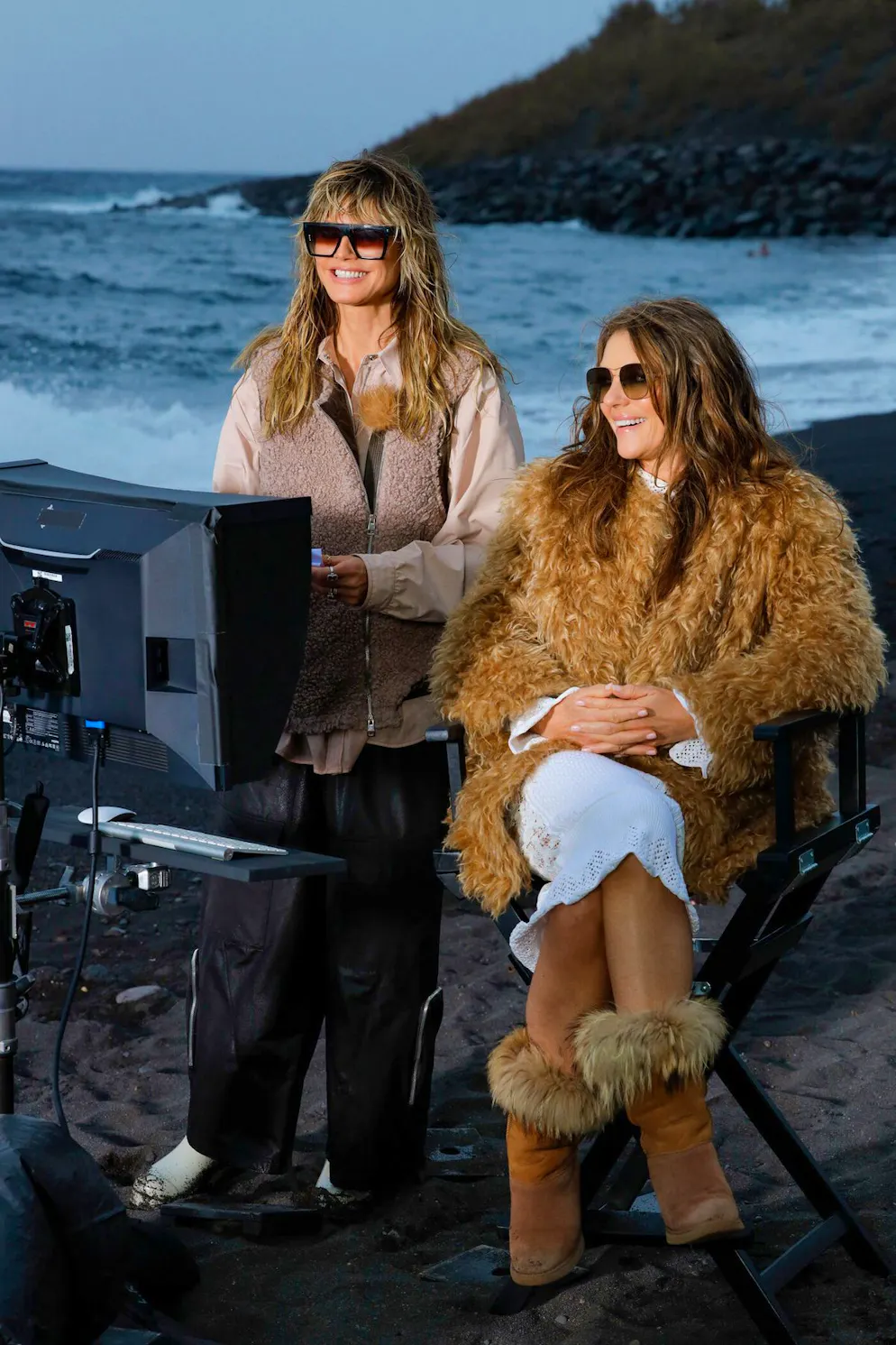 Heidi Klum und Liz Hurley schicken vier Models sofort wieder nach Hause. Prominente Krankheitsvertretung «Germany's Next Topmodel»: Liz Hurley (rechts) sprang für Heidi Klum ein, als diese sich nicht gut fühlte.