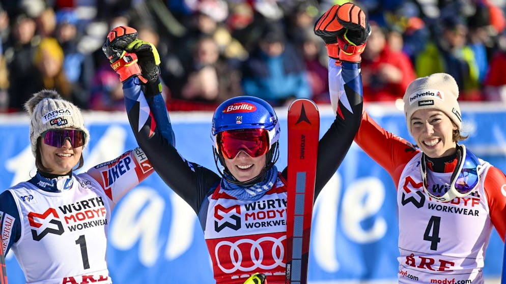 Are. Retour gagnant pour Mikaela Shiffrin, qui s'offre un 8e globe de slalom