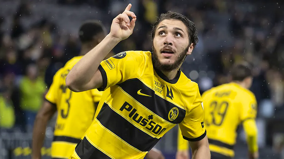 Jaouen Hadjam spielt seit Januar 2024 bei YB.