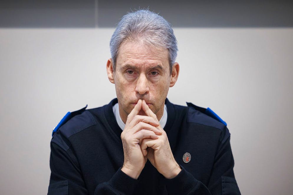 Christian Varone comandante della polizia vallesana.