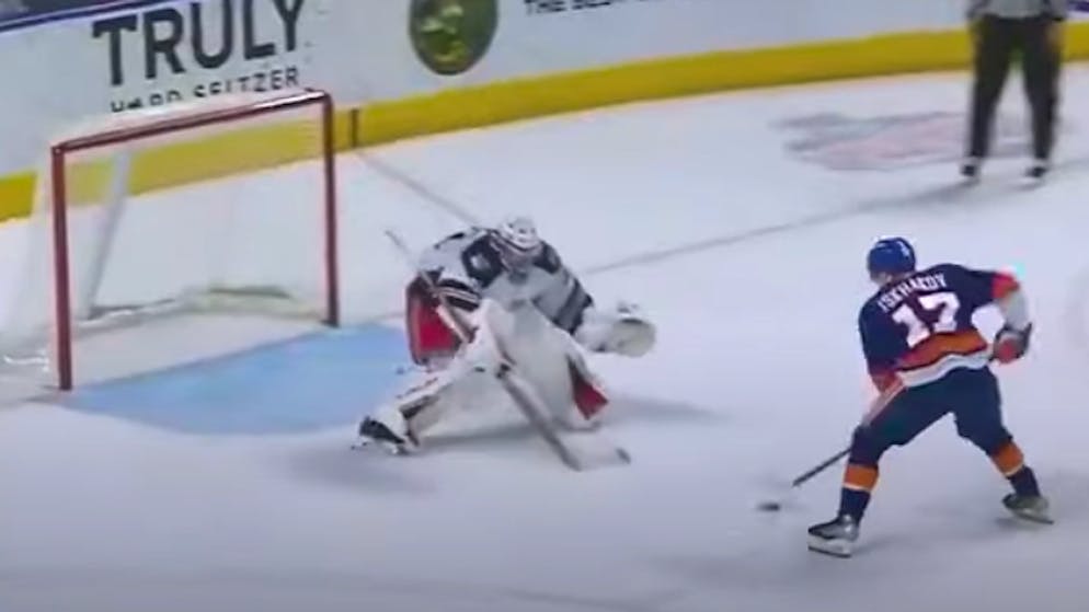 Ruslan Ishakov in azione.