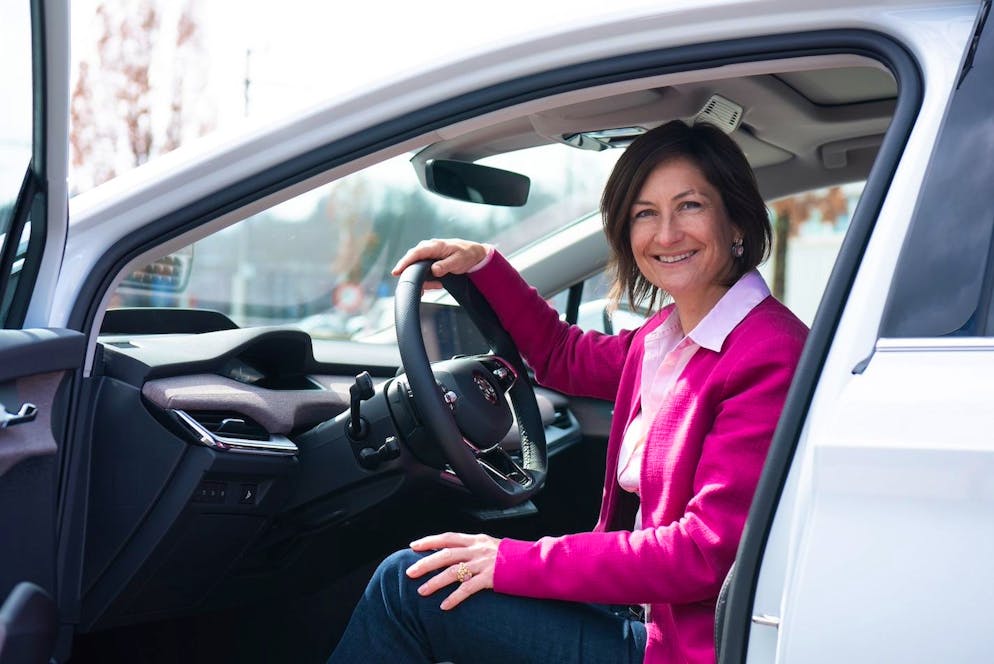 Saskia Günther: «Con circa 2500 veicoli, Swisscom possiede la più grande flotta aziendale della Svizzera.»