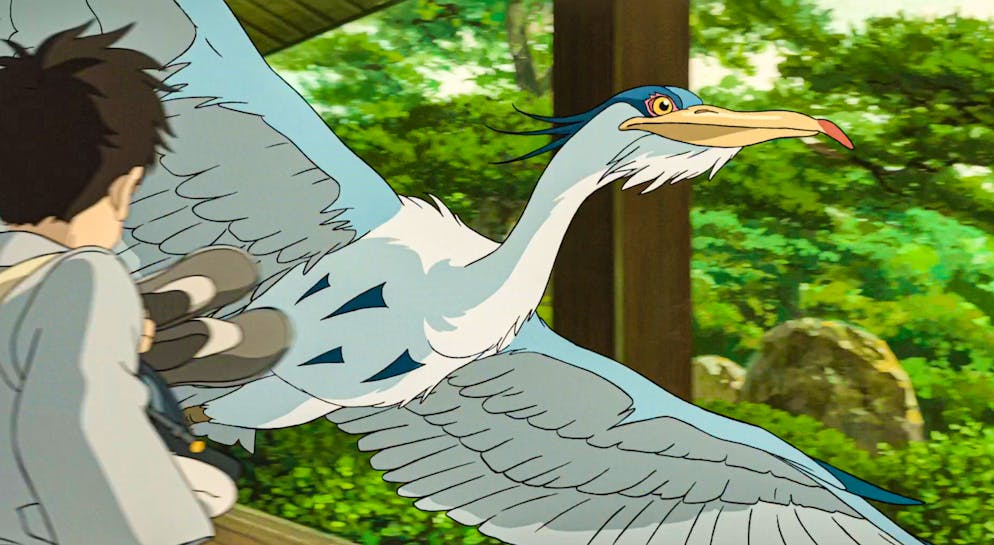 Avec «Le Garçon et le Héron», le maître de 83, qui a contribué à donner ses lettres de noblesse à l'animation, prouve qu'il a gardé tout son talent et ses techniques 2D à l'ancienne, à l'heure du triomphe des images de synthèse.