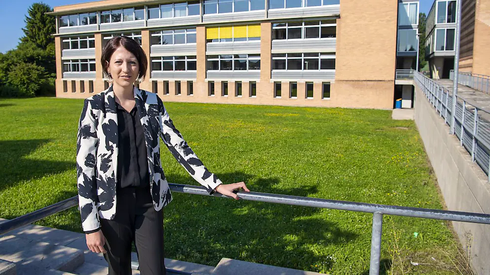 Crystel Graf, conseillère d'Etat, en charge de la formation, est en faveur d'un système mixte pour obtenir la maturité gymnasiale (archives).
