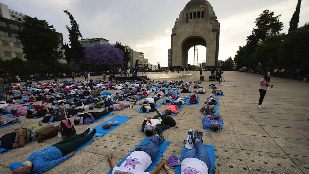 Insolite. Sieste collective à Mexico pour promouvoir le droit à bien dormir