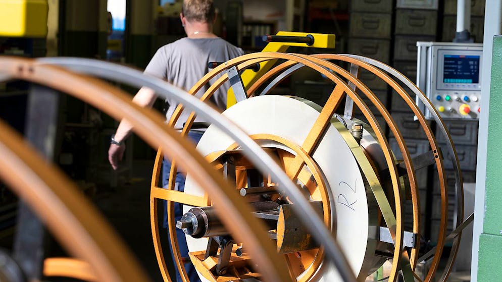 Ces derniers jours, plusieurs parlementaires fédéraux ont déposé des interventions en faveur de l'industrie suisse de l'acier en difficulté (image d'illustration).