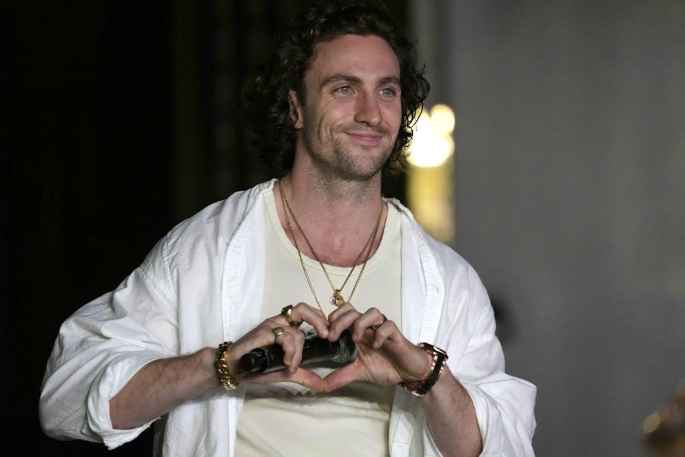 L'attore Aaron Taylor-Johnson