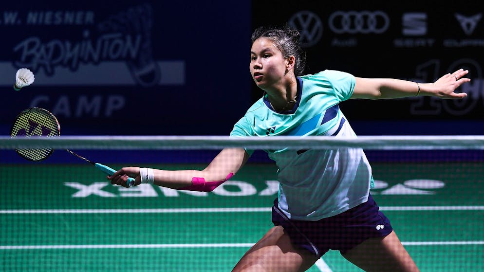L'Open de Suisse de badminton se déroulera sans l'espoir suisse Jenjira Stadelmann.