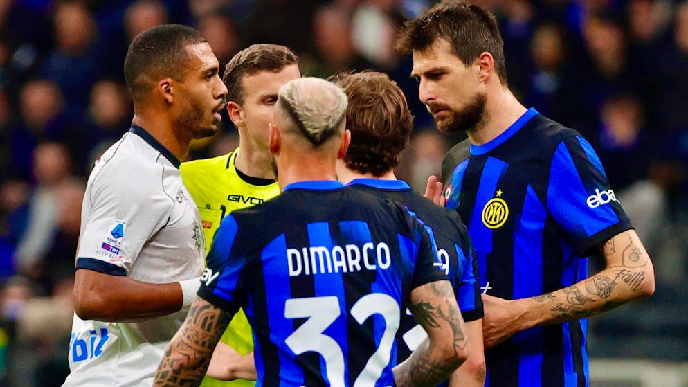 Serie A. Un Interiste dans la tourmente après avoir «dépassé les bornes»